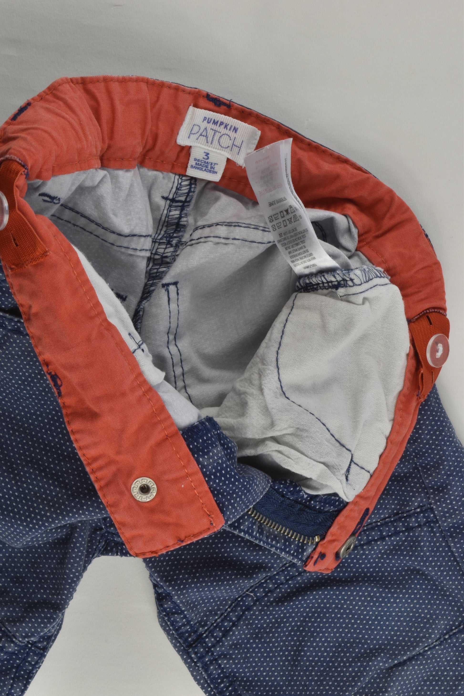 Pumpkin Patch Size 3 'Numero Uno' Shorts