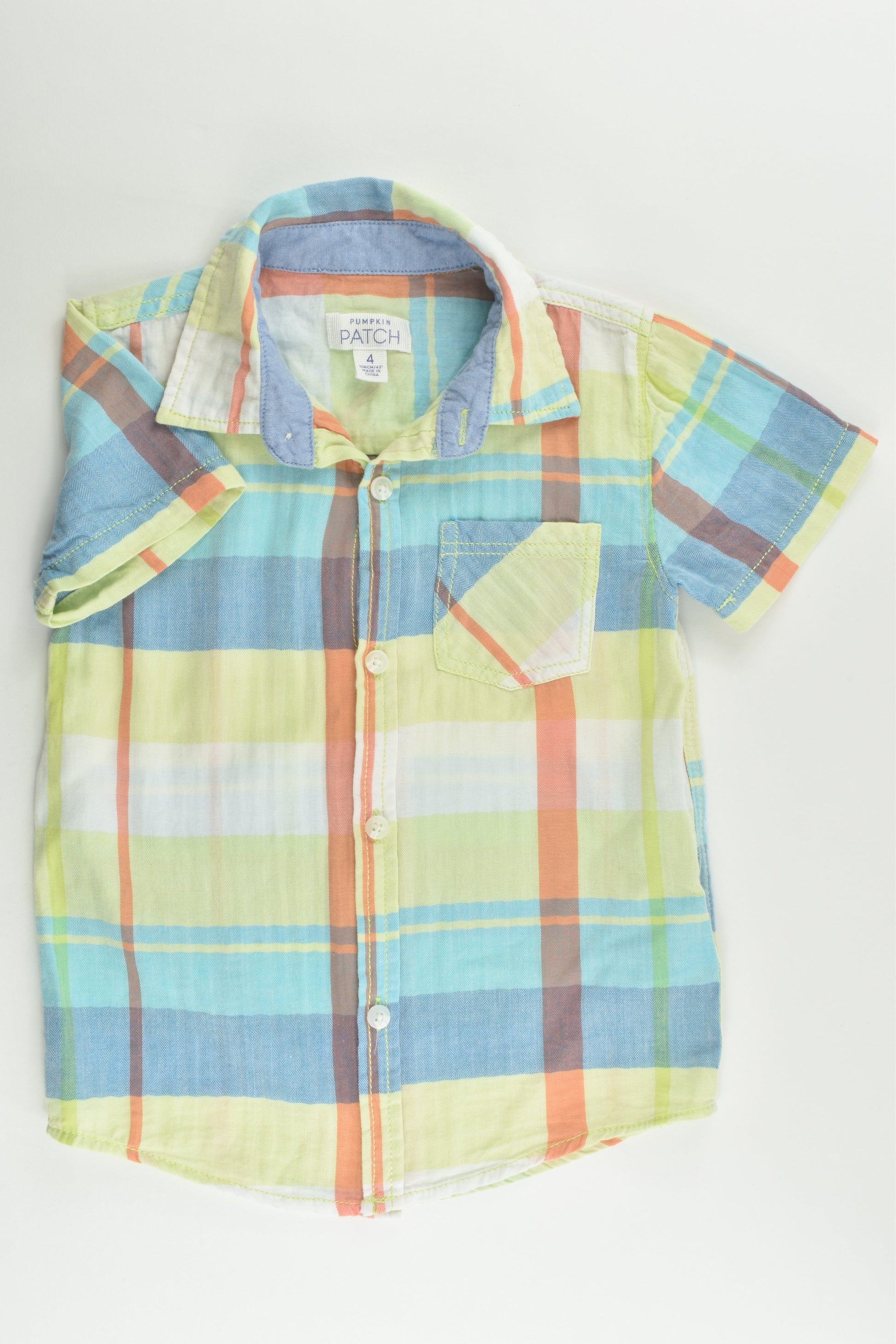 Pumpkin Patch Size 4 Casual Collared Shirt