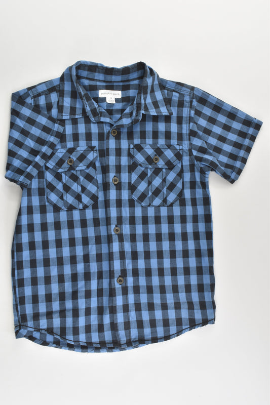 Pumpkin Patch Size 4 Checked Shirt