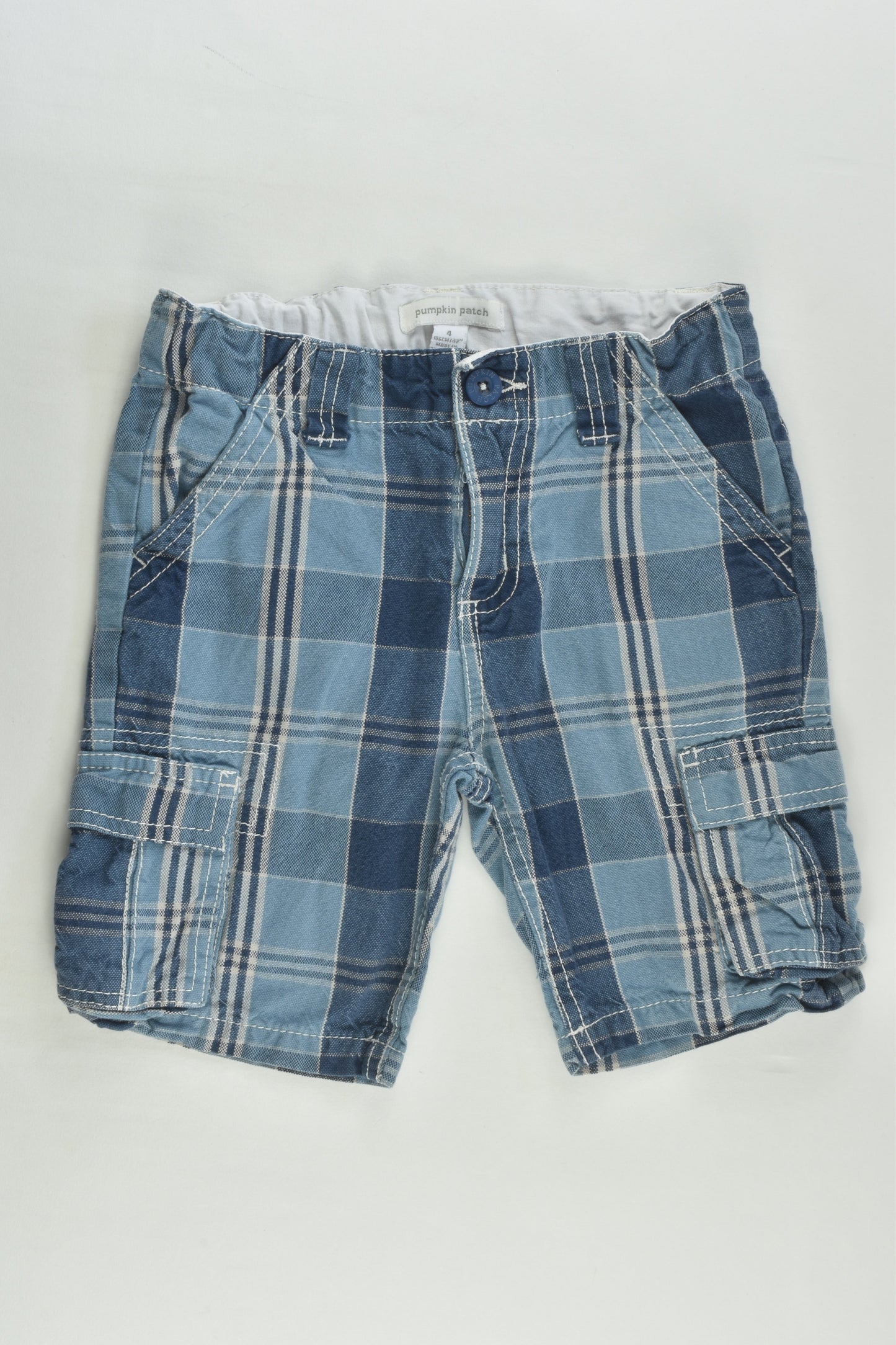 Pumpkin Patch Size 4 Checked Shorts