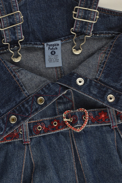 Pumpkin Patch Size 4 Denim Dress