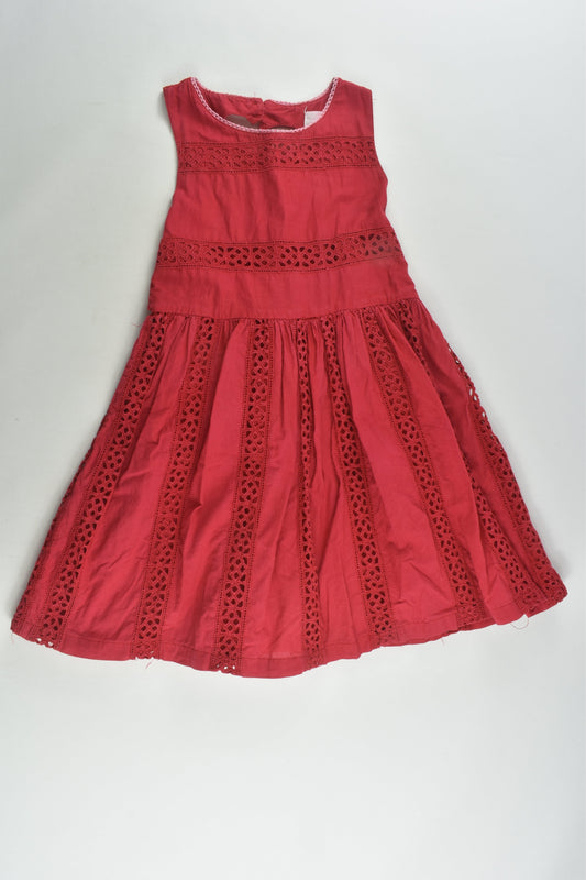 Pumpkin Patch Size 4 Lined Dress