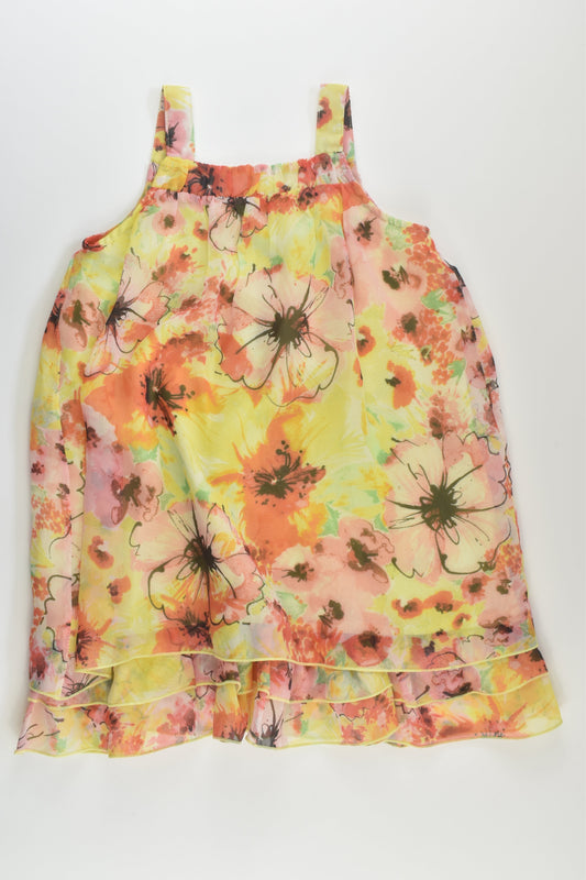 Pumpkin Patch Size 4 Lined Dress