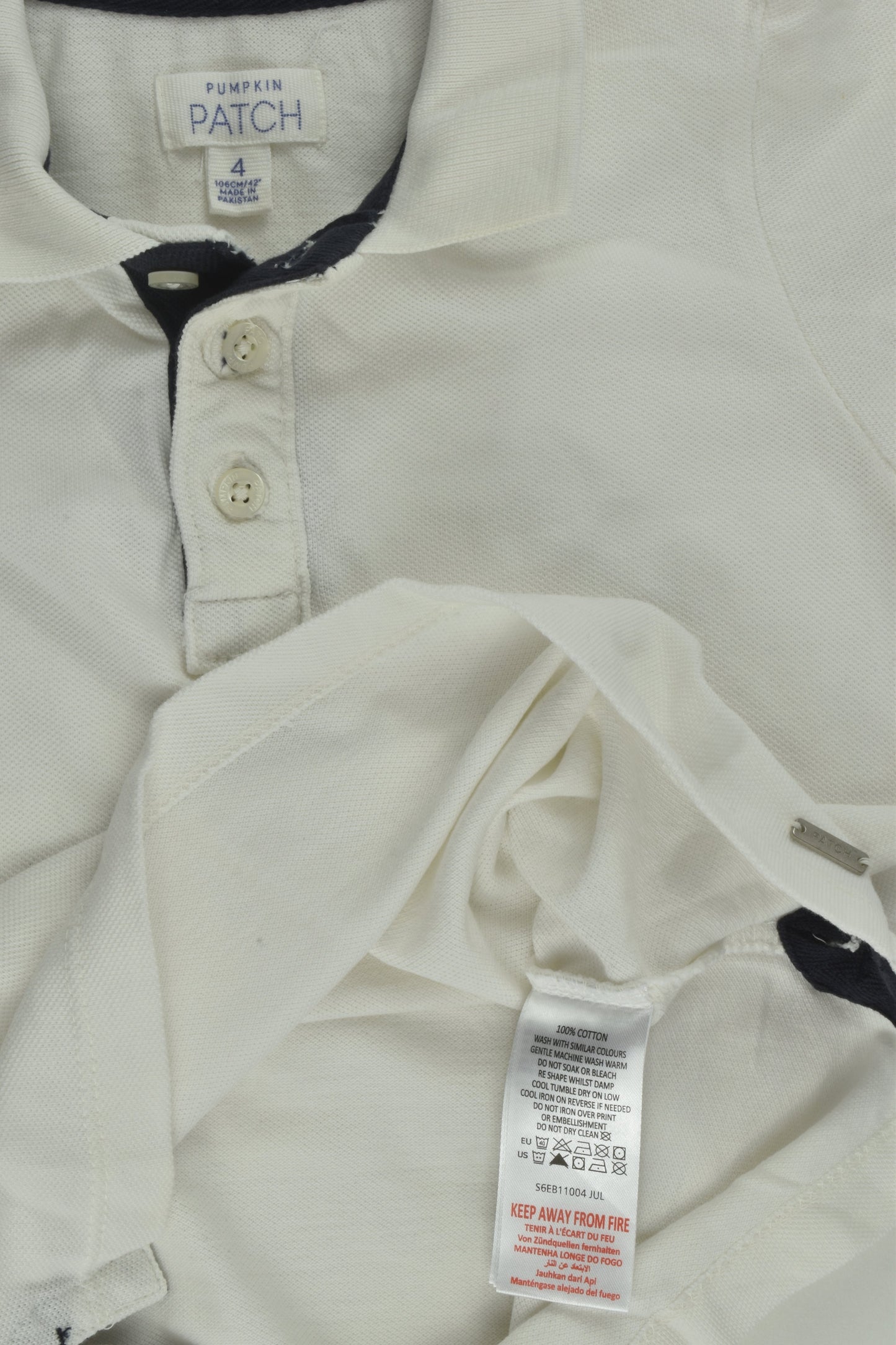 Pumpkin Patch Size 4 Polo Shirt