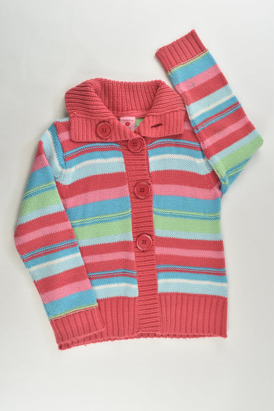 Pumpkin Patch Size 4 Striped Cardigan