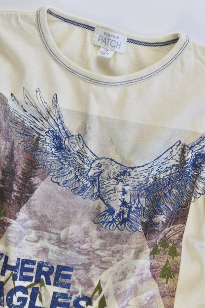 Pumpkin Patch Size 4 "Where Eagles Dare" Top