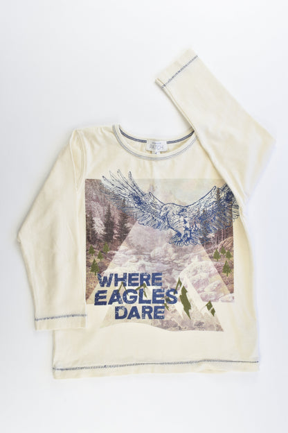 Pumpkin Patch Size 4 "Where Eagles Dare" Top