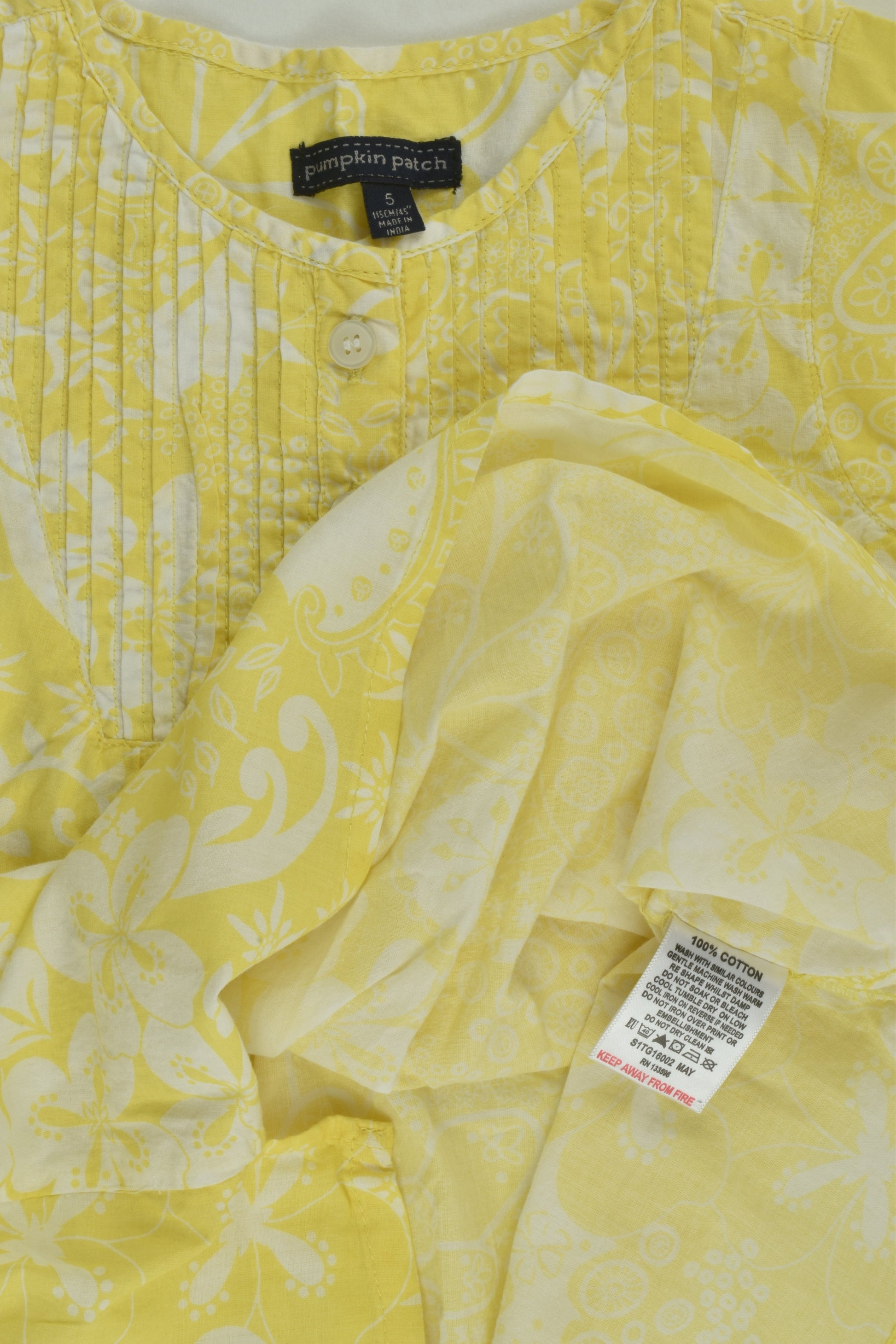 Pumpkin Patch Size 5 Blouse