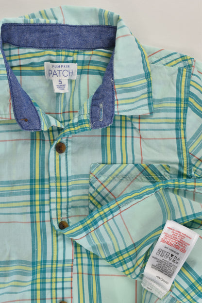 Pumpkin Patch Size 5 Checked Shirt