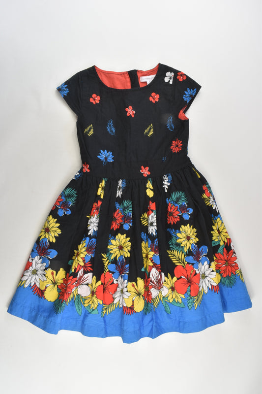 Pumpkin Patch Size 5 Lined Floral Dress