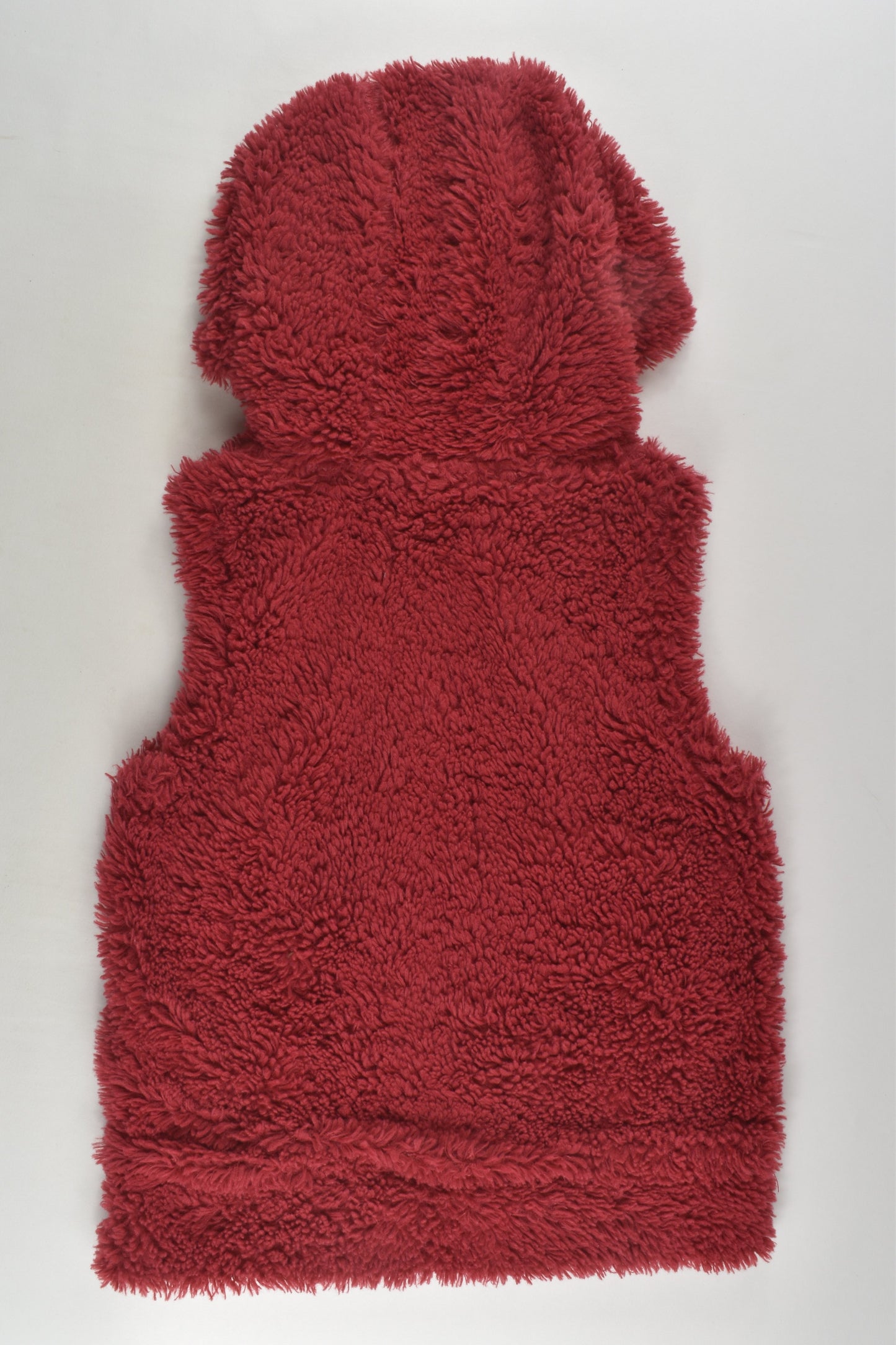 Pumpkin Patch Size 5 Lined Fluffy Vest