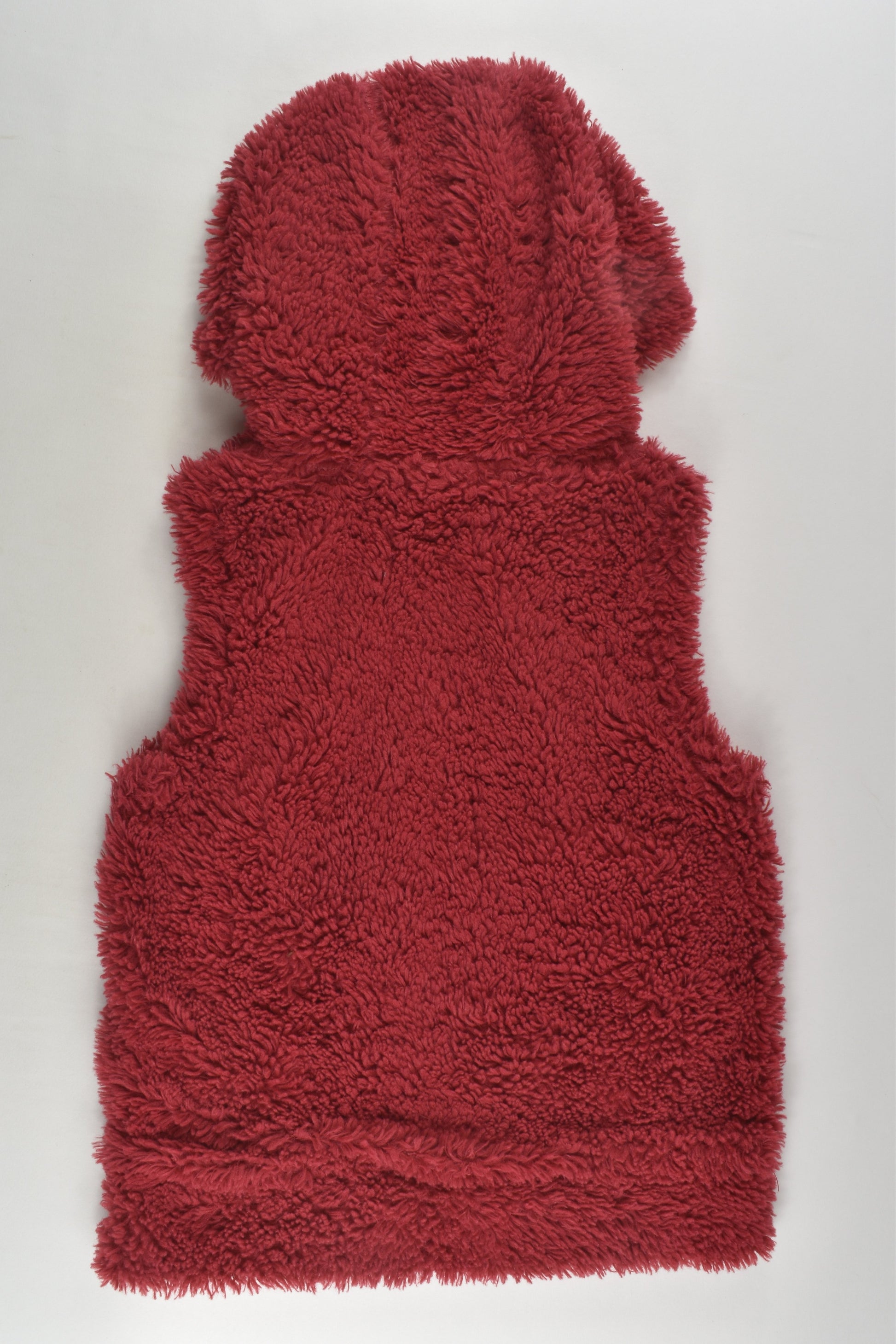 Pumpkin Patch Size 5 Lined Fluffy Vest