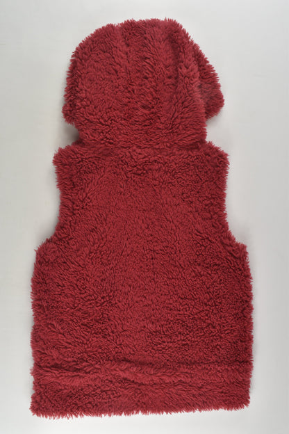 Pumpkin Patch Size 5 Lined Fluffy Vest