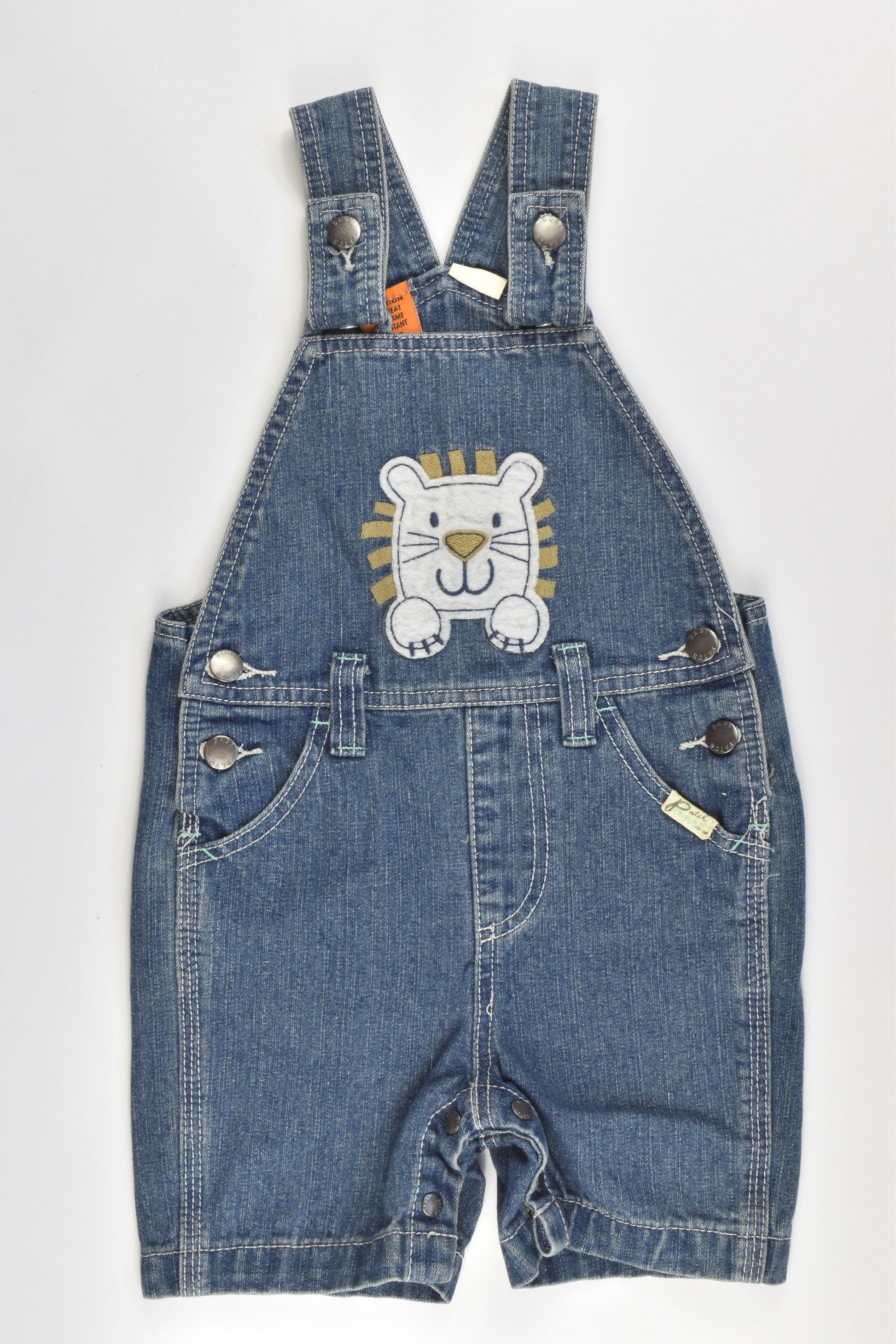 Pumpkin Patch Size 6-12 months (0) Denim Overalls