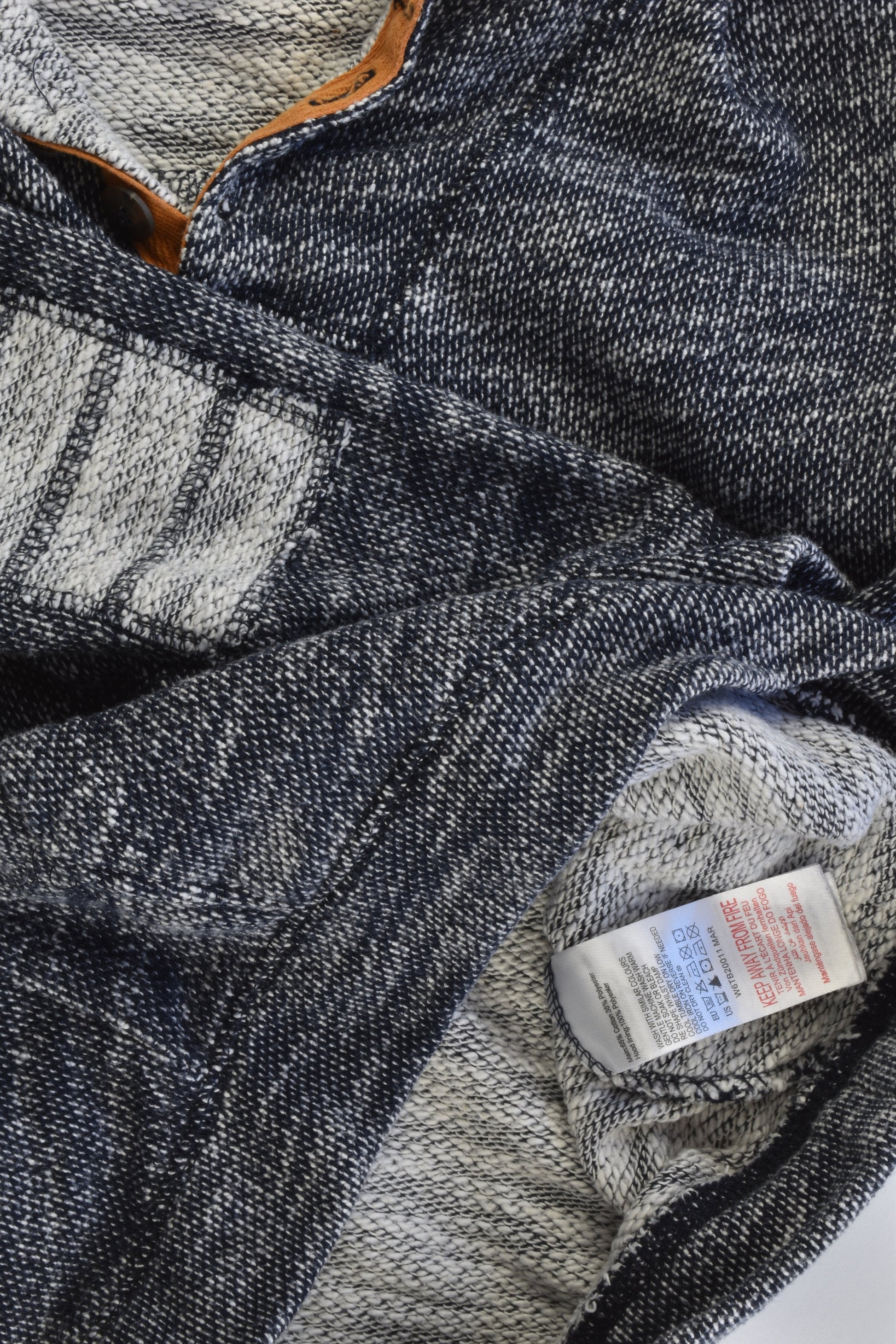 Pumpkin Patch Size 6 Hooded Jumper