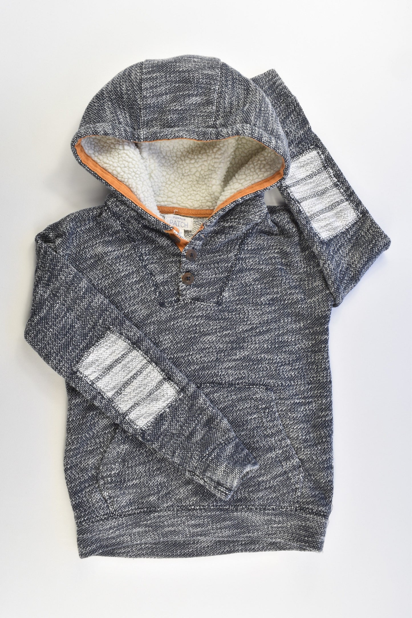Pumpkin Patch Size 6 Hooded Jumper