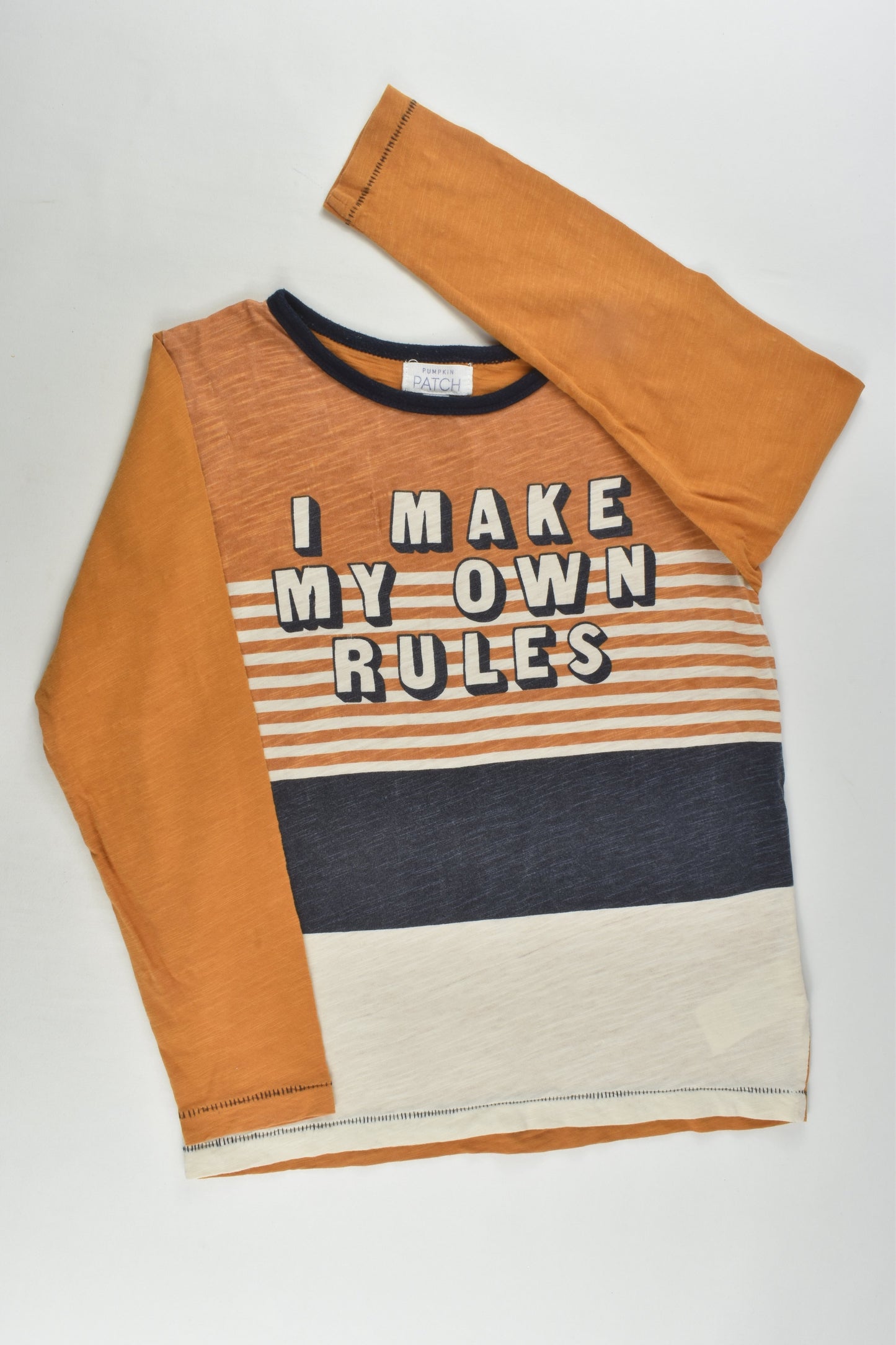 Pumpkin Patch Size 6 'I Make My Own Rules' Top