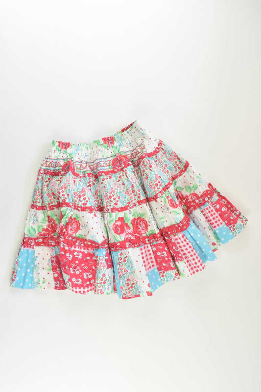 Pumpkin Patch Size 6 Lined Skirt