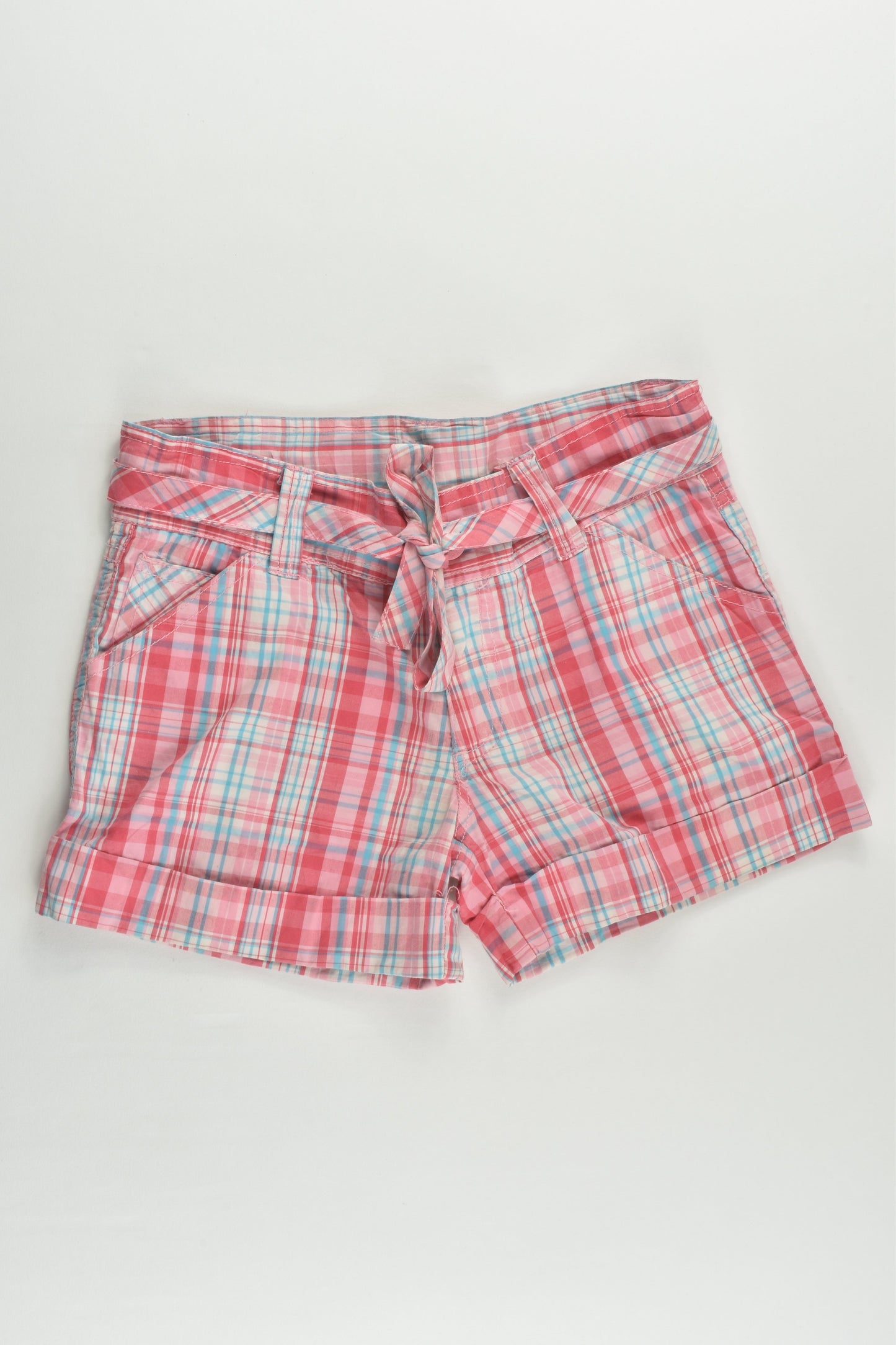 Pumpkin Patch Size 7 Checked Shorts