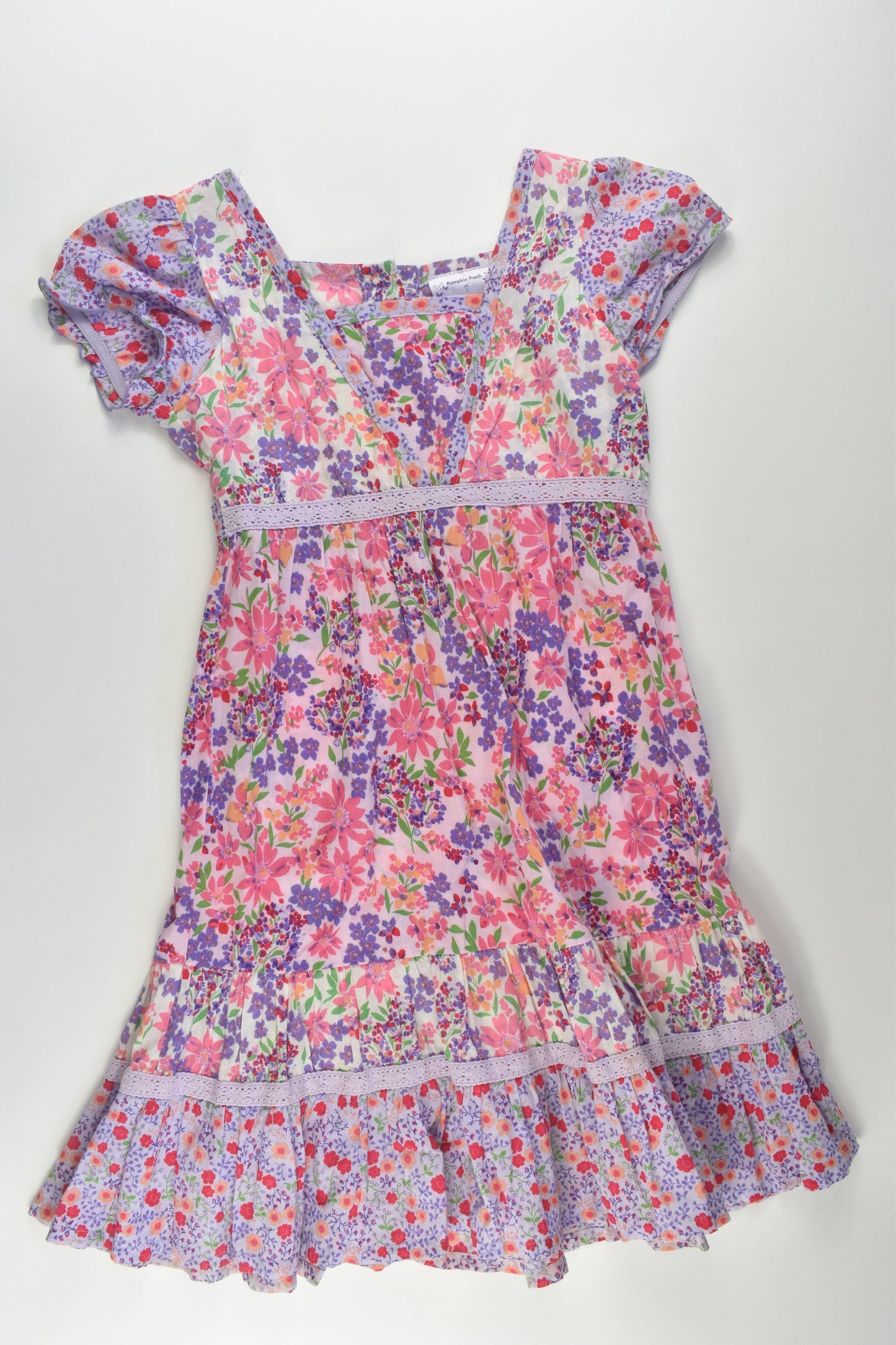 Pumpkin Patch Size 7 Floral Dress