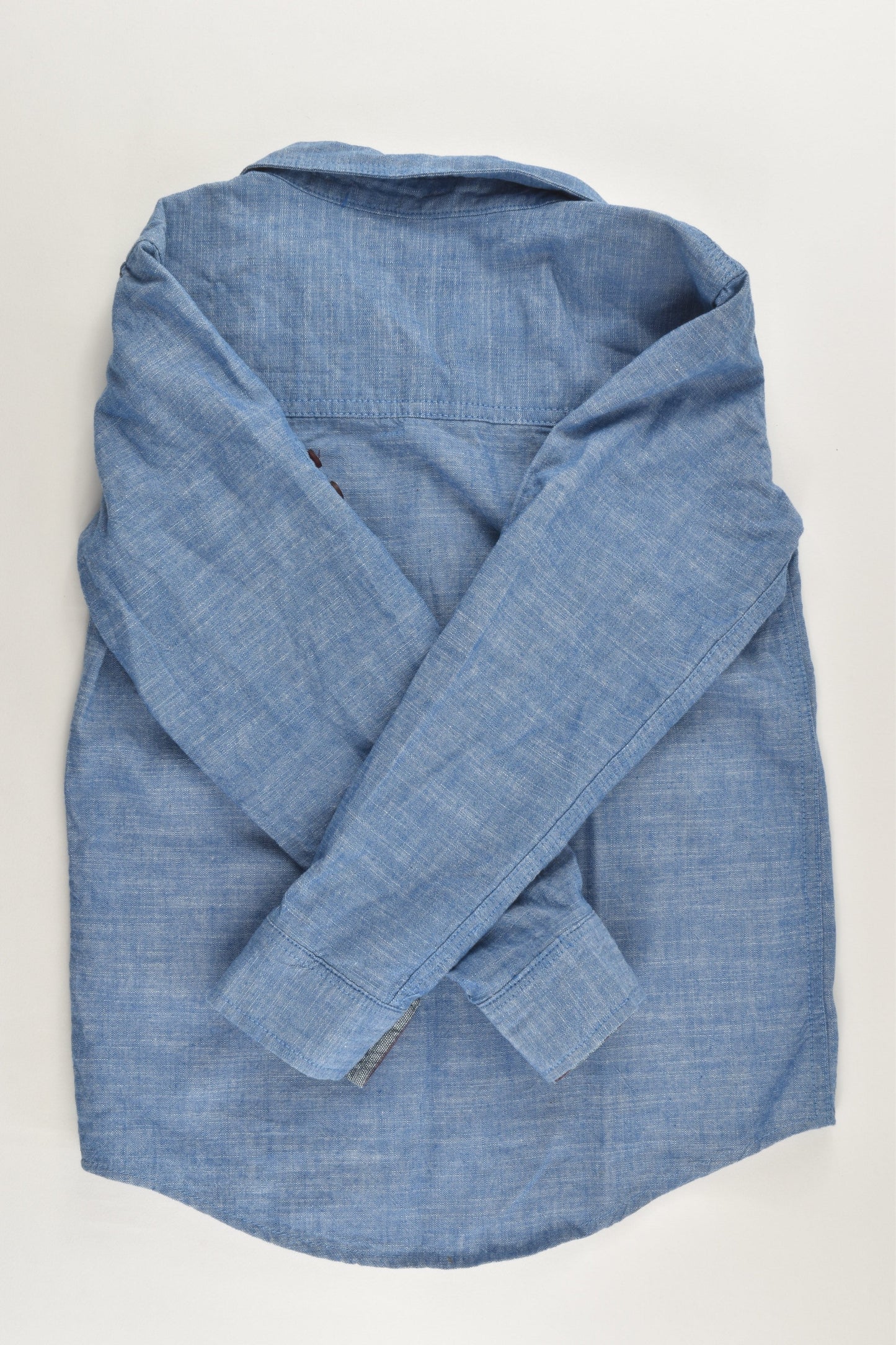 Pumpkin Patch Size 7 Lightweight Denim Shirt