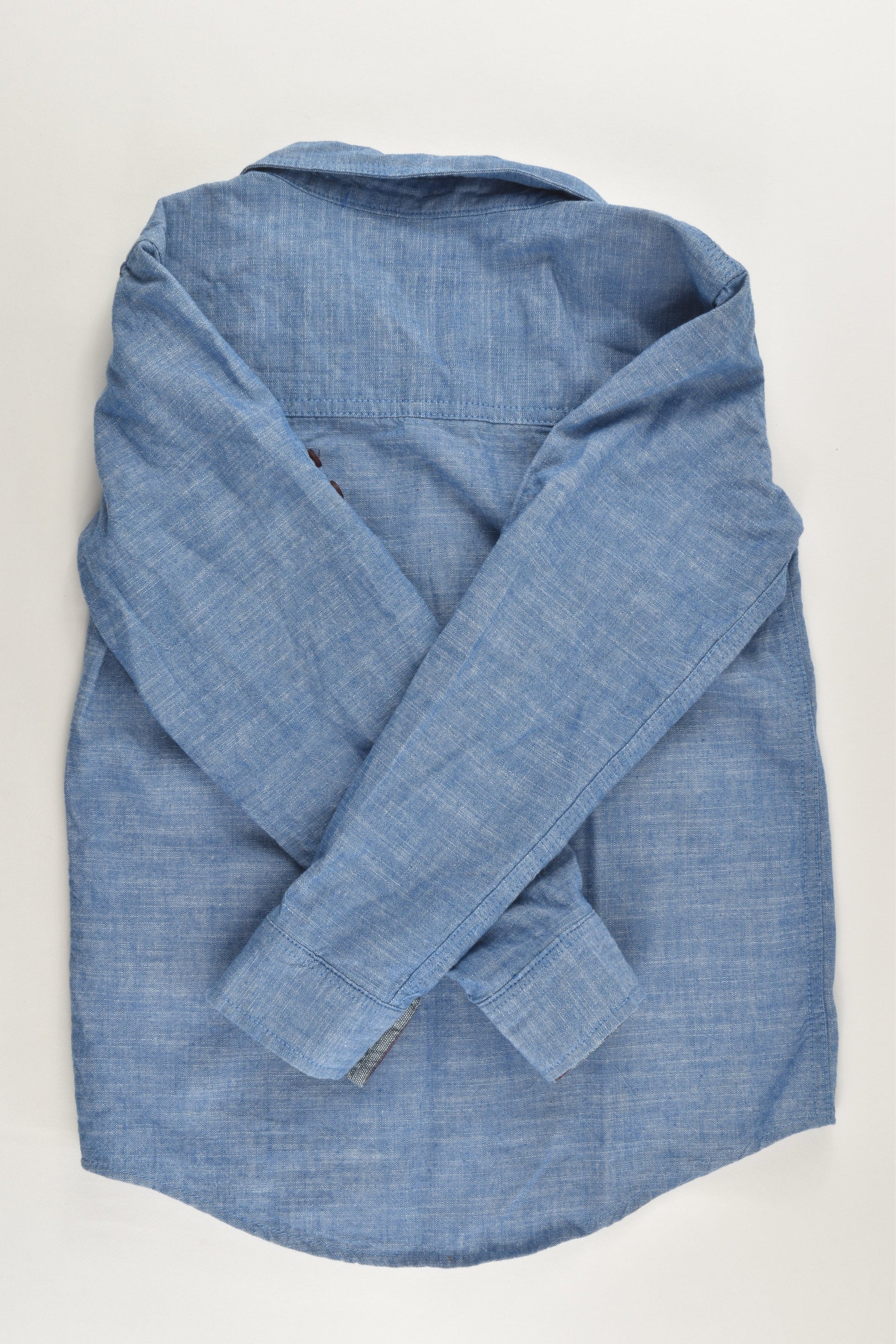 Pumpkin Patch Size 7 Lightweight Denim Shirt