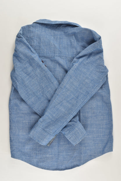 Pumpkin Patch Size 7 Lightweight Denim Shirt