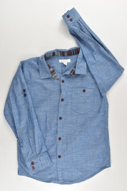 Pumpkin Patch Size 7 Lightweight Denim Shirt