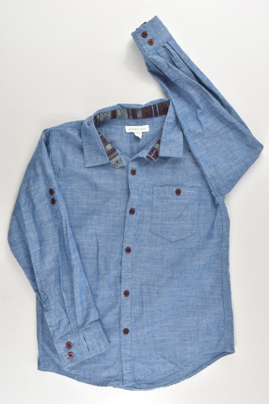 Pumpkin Patch Size 7 Lightweight Denim Shirt