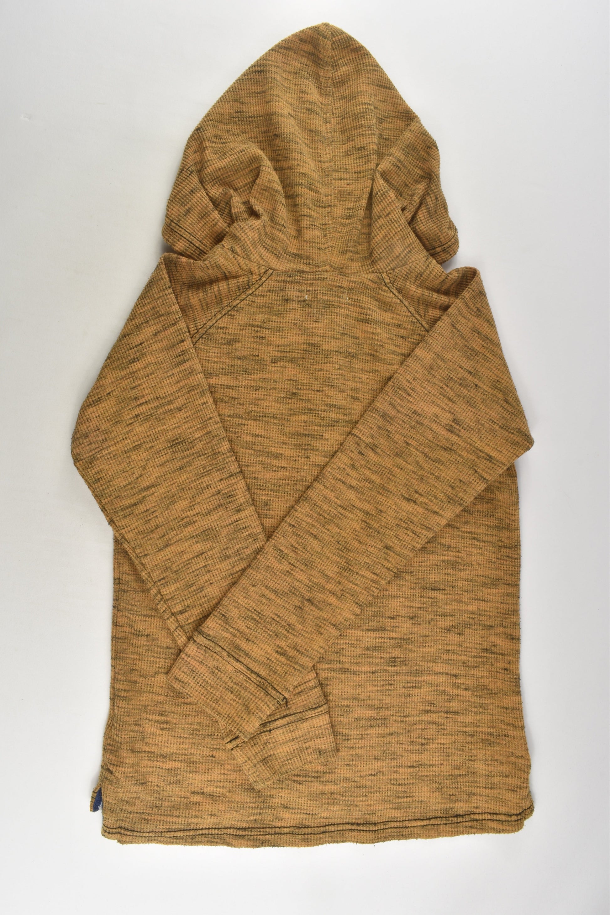 Pumpkin Patch Size 8 Hooded Waffle Top