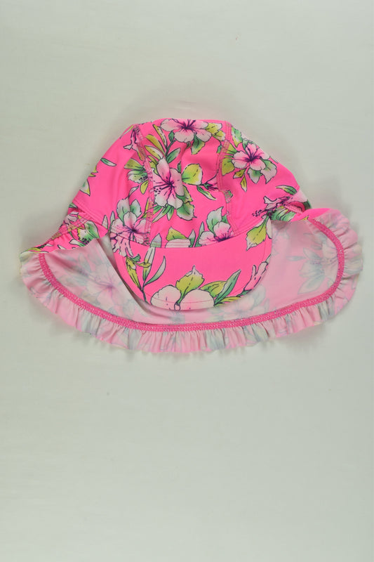 Pumpkin Patch Size approx 4-8 years Floral Beach Hat