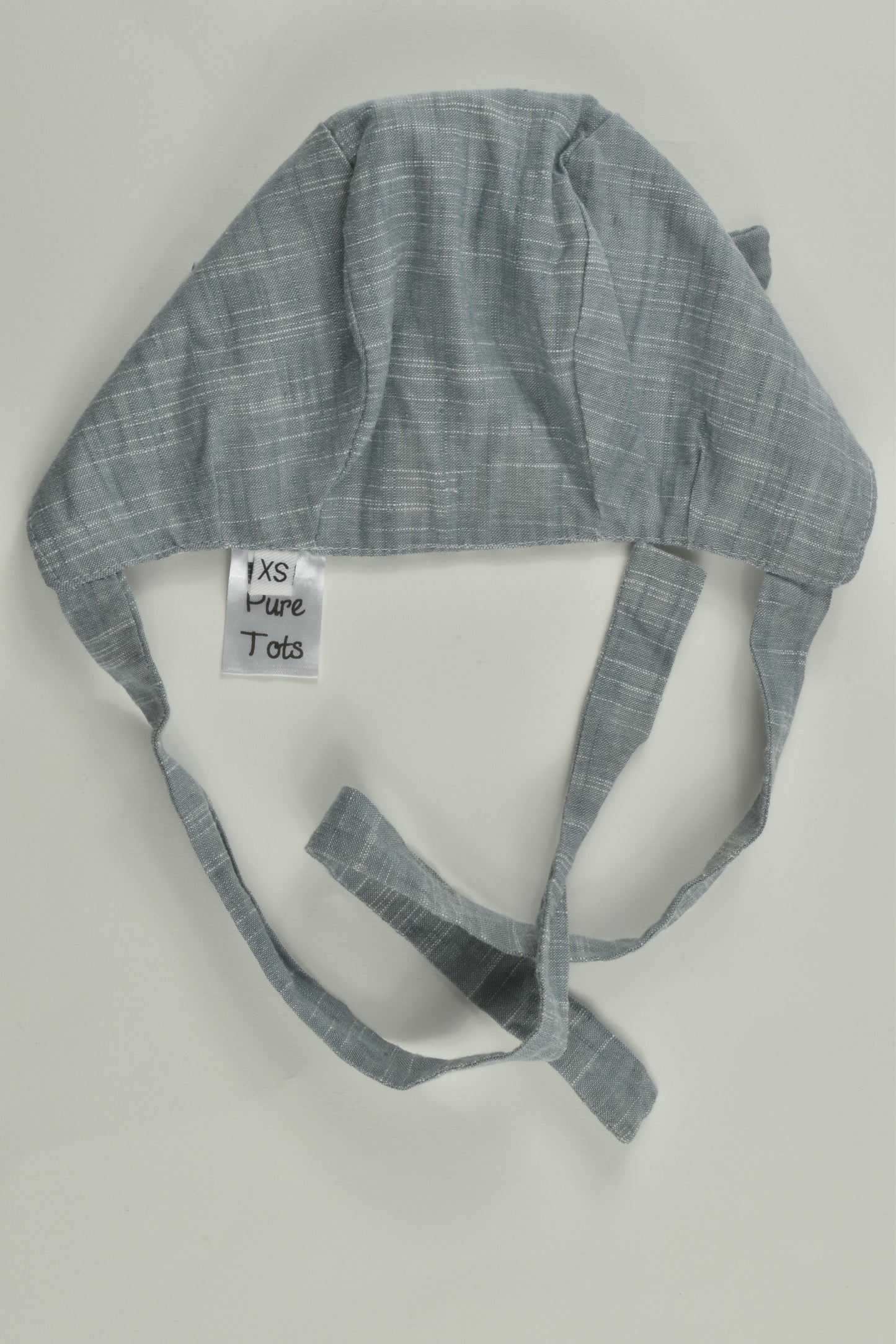 Pure Tots Size approx 0-6 months Reversible Bonnet