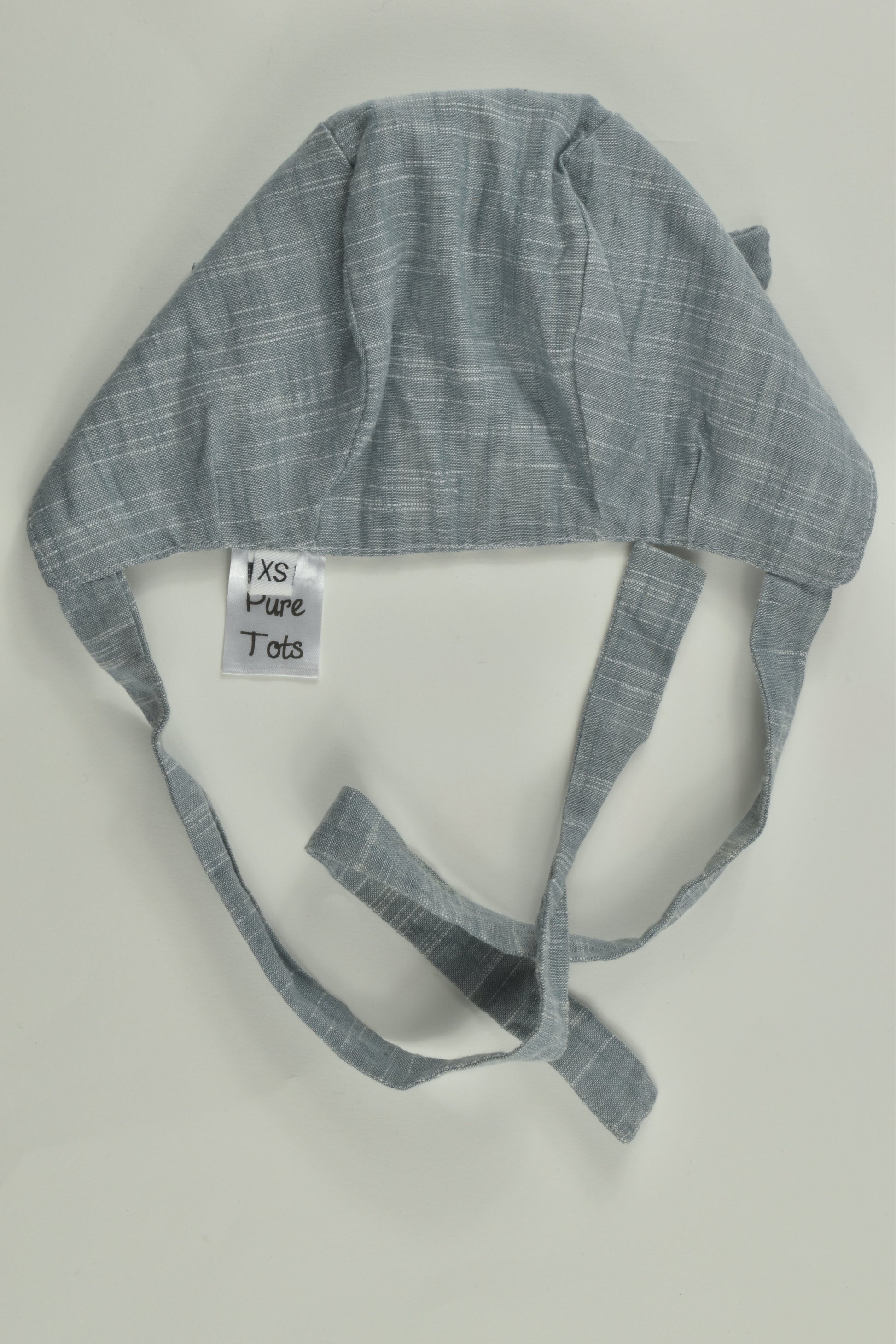 Pure Tots Size approx 0-6 months Reversible Bonnet