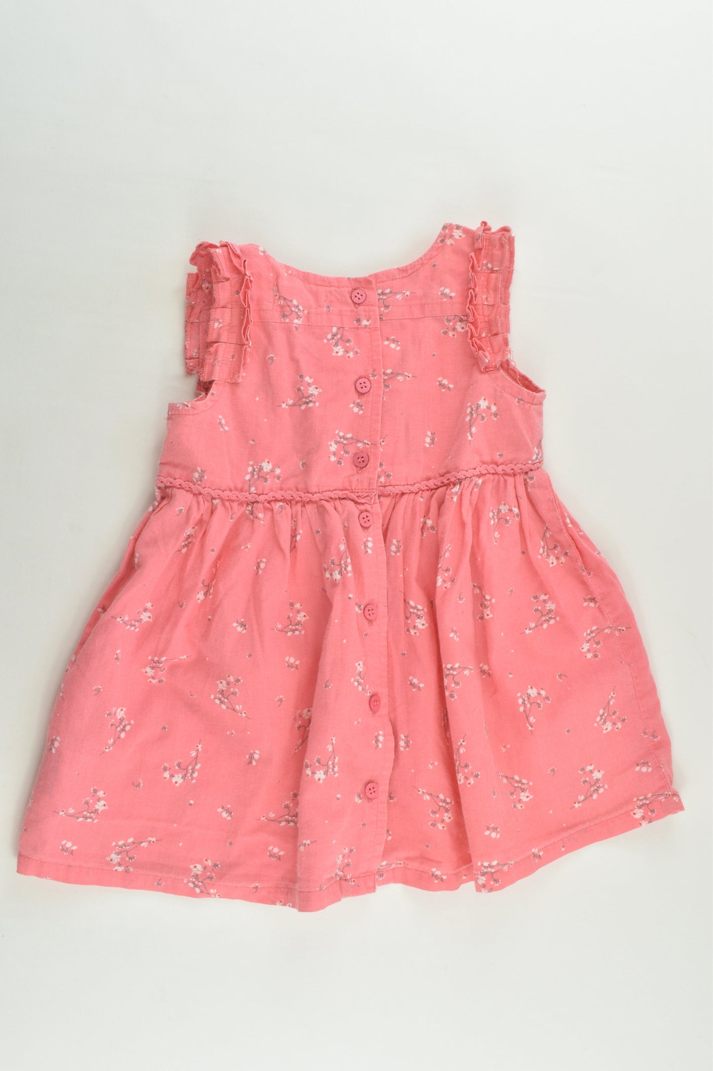 Purebaby Size 0 (6-12 months) Floral Dress