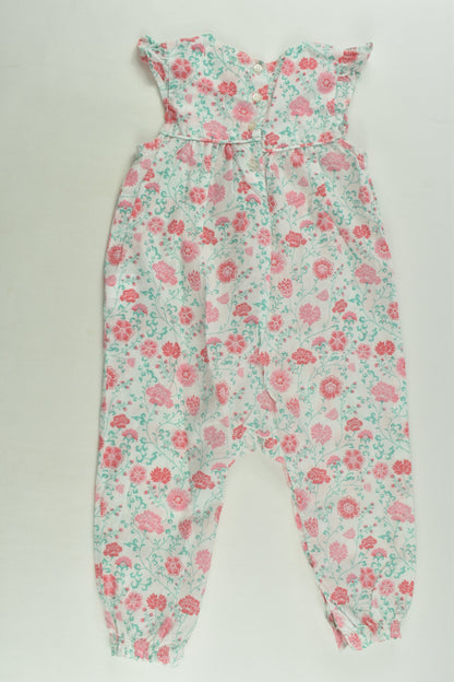 Purebaby Size 0 (6-12 months) Playsuit