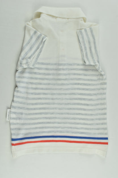 Purebaby Size 0 (6-12 months) Polo Shirt
