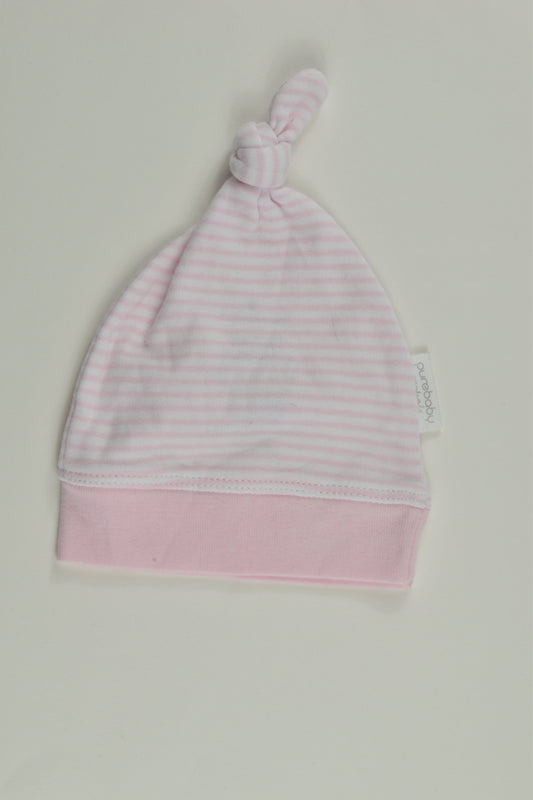 Purebaby Size 0-6 months Knot Hat