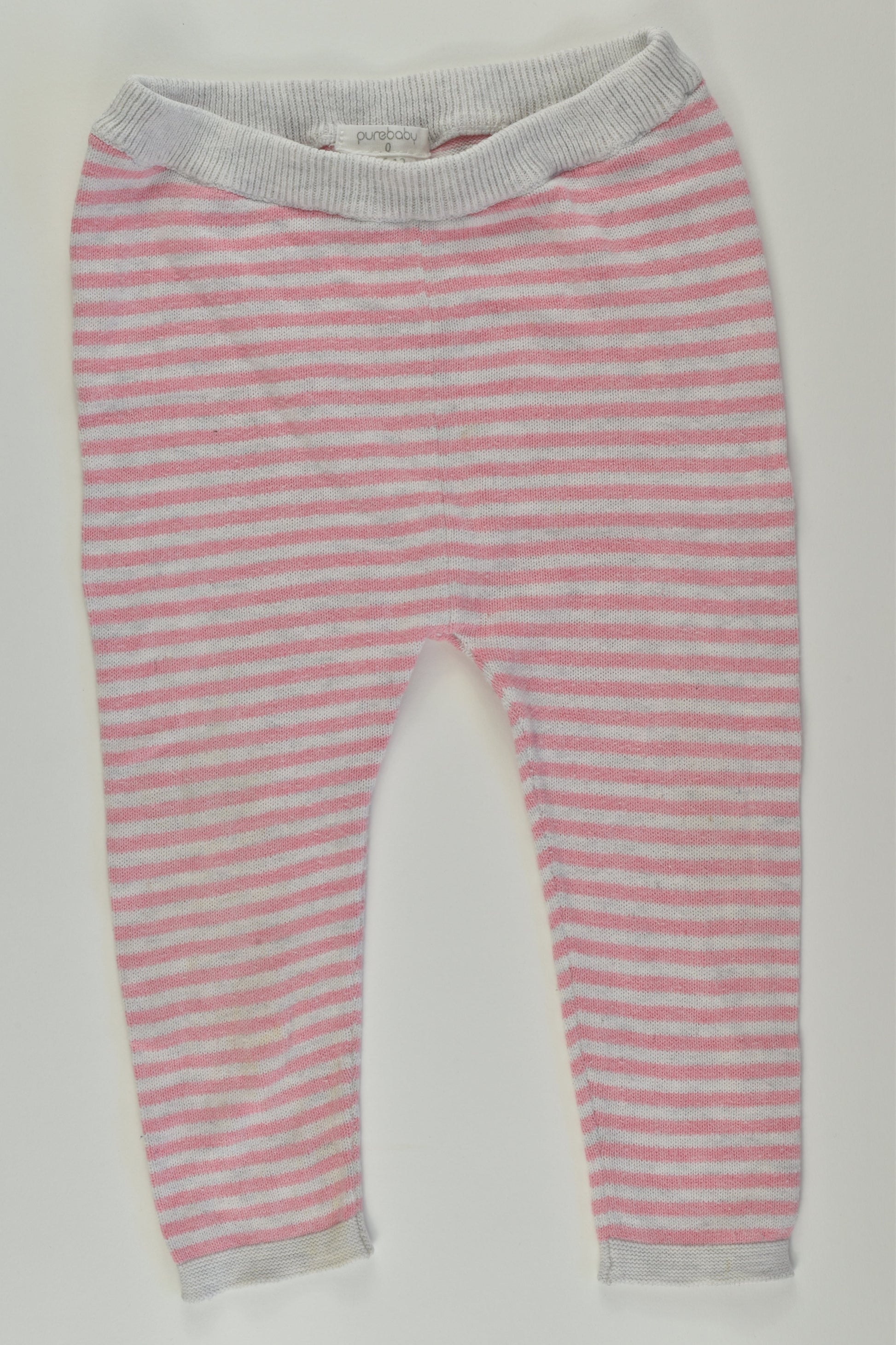 Purebaby Size 0 Knit Pants