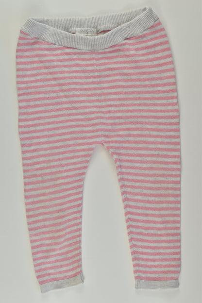 Purebaby Size 0 Knit Pants