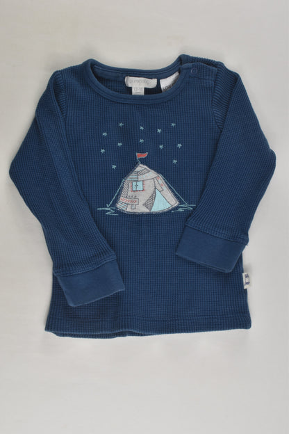 Purebaby Size 0 Waffle Top