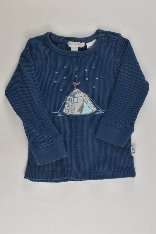 Purebaby Size 0 Waffle Top