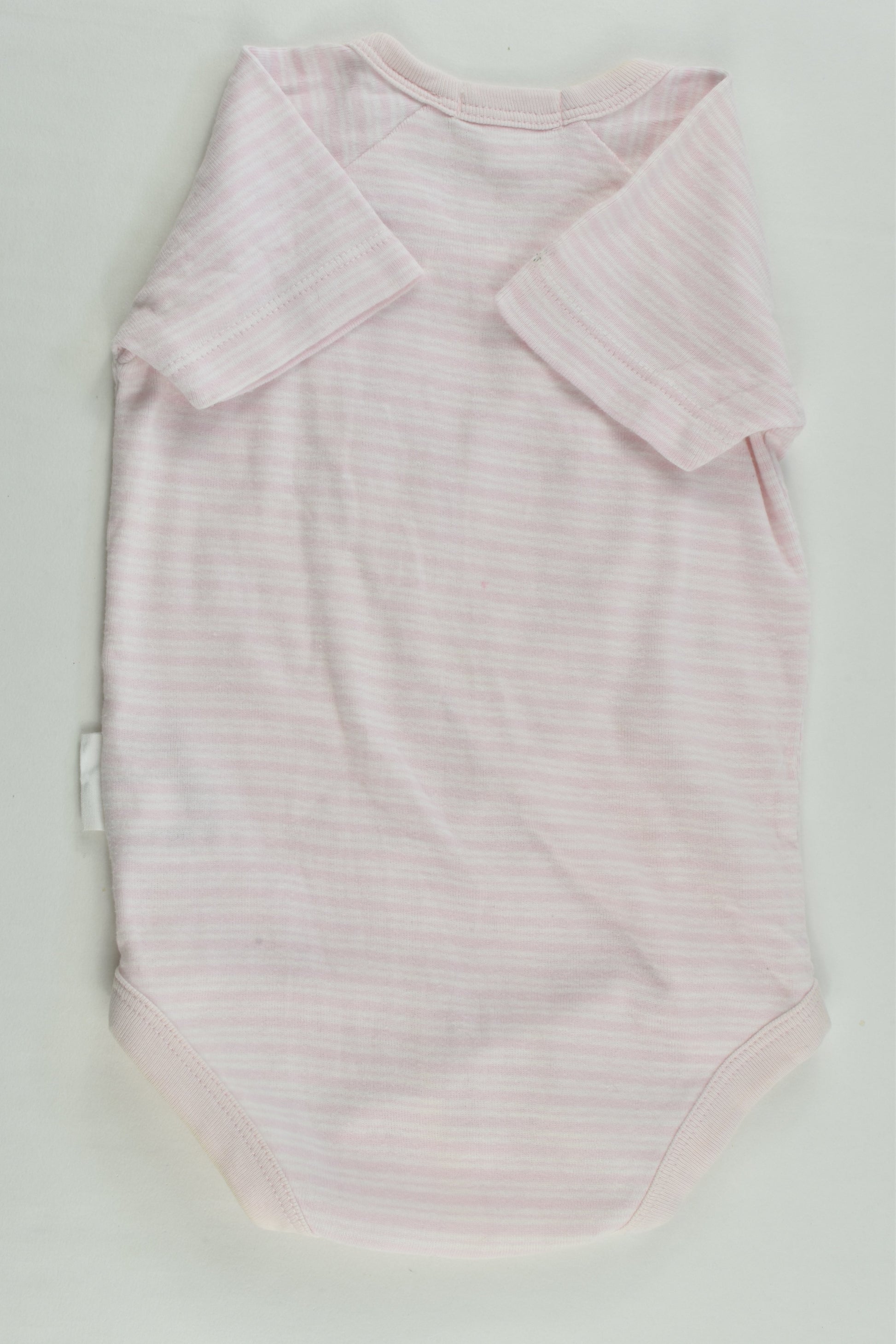 Purebaby Size 0 Wrap Bodysuit