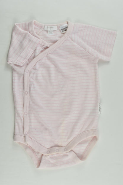 Purebaby Size 0 Wrap Bodysuit