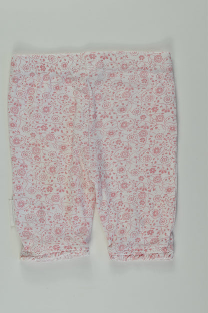 Purebaby Size 00 Short Leggings