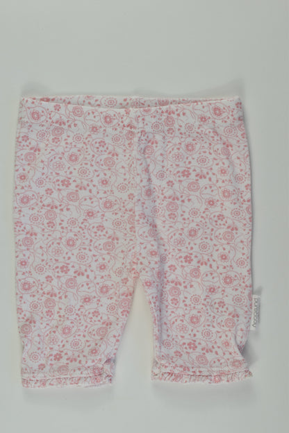 Purebaby Size 00 Short Leggings