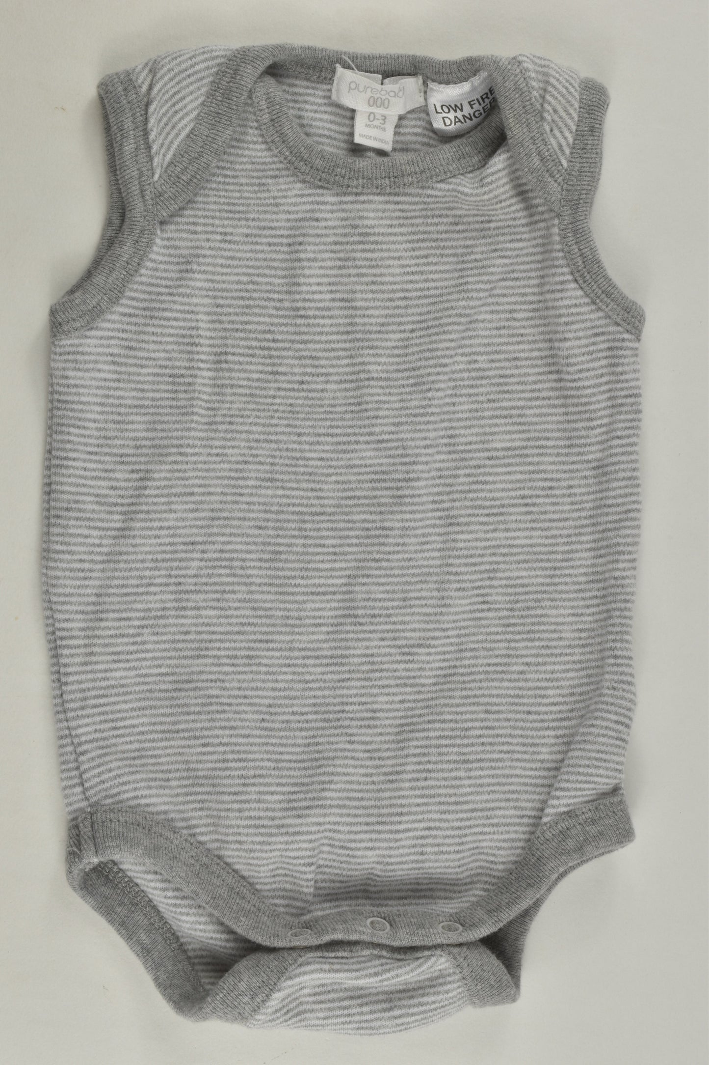 Purebaby Size 000 Bodysuit