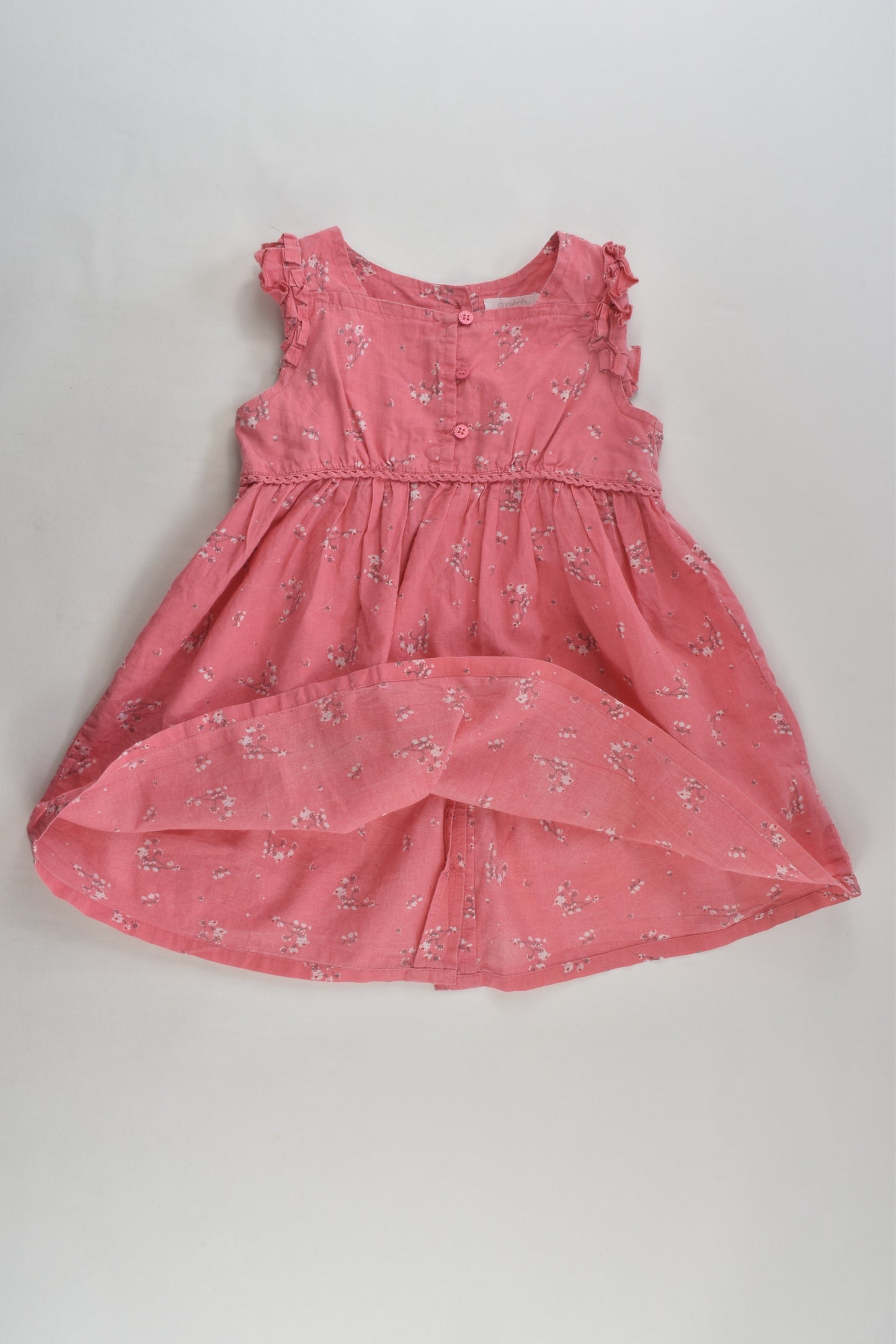 Purebaby Size 1 (12-18 months) Floral Dress