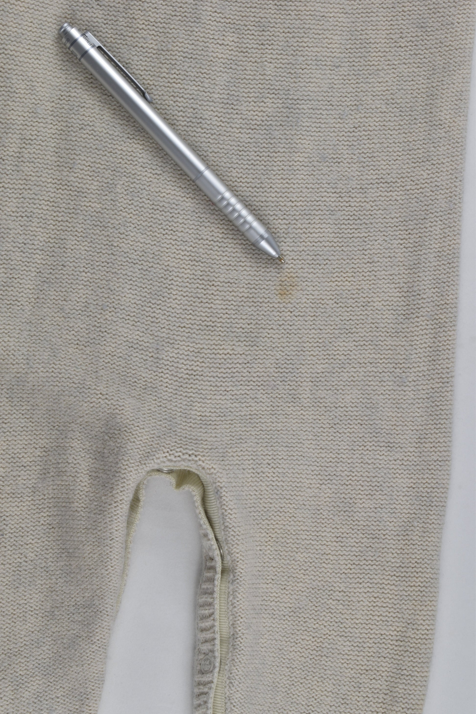 Purebaby Size 1 Knit Footed Romper