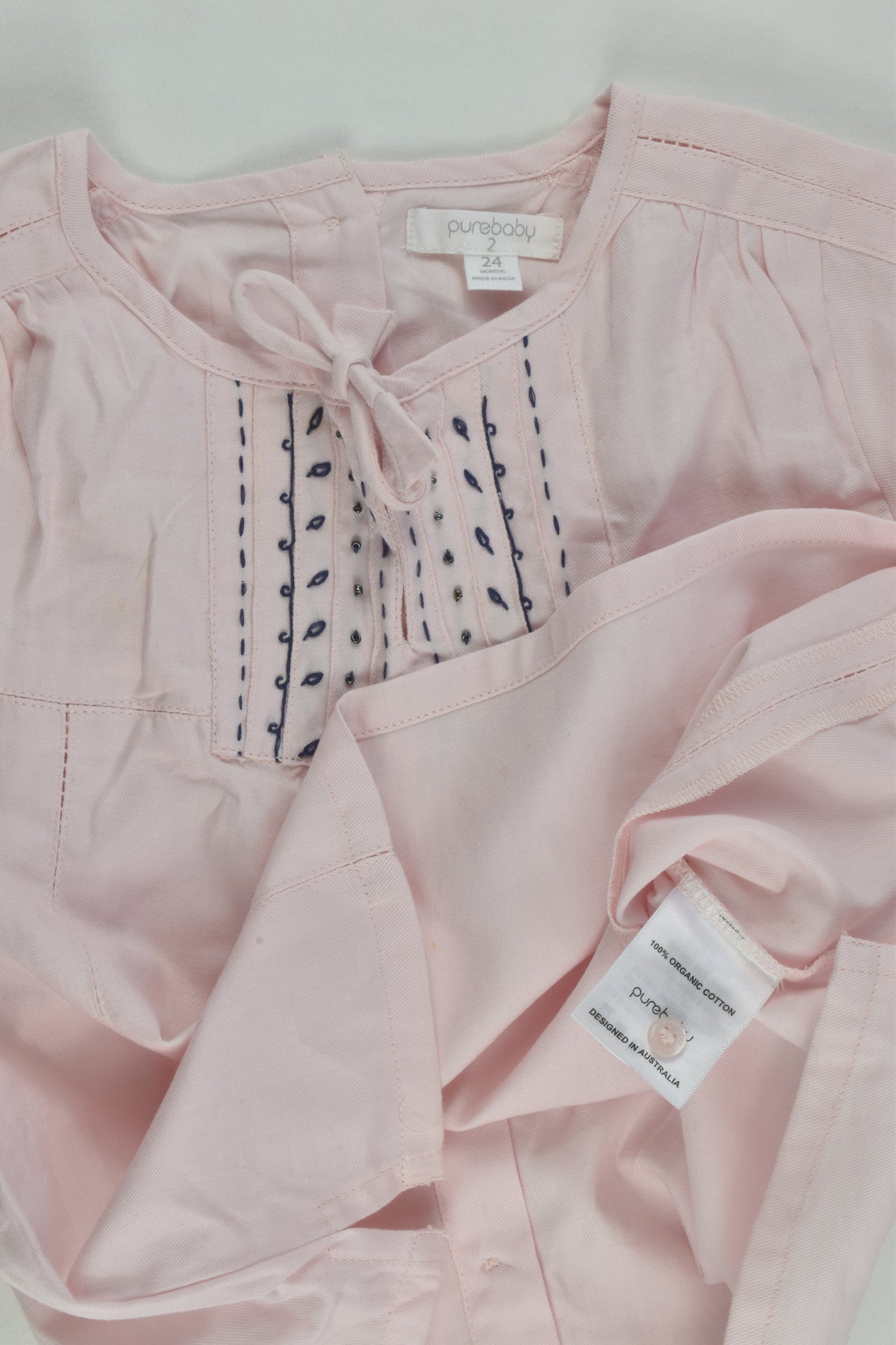 Purebaby Size 2 (24 months) Blouse