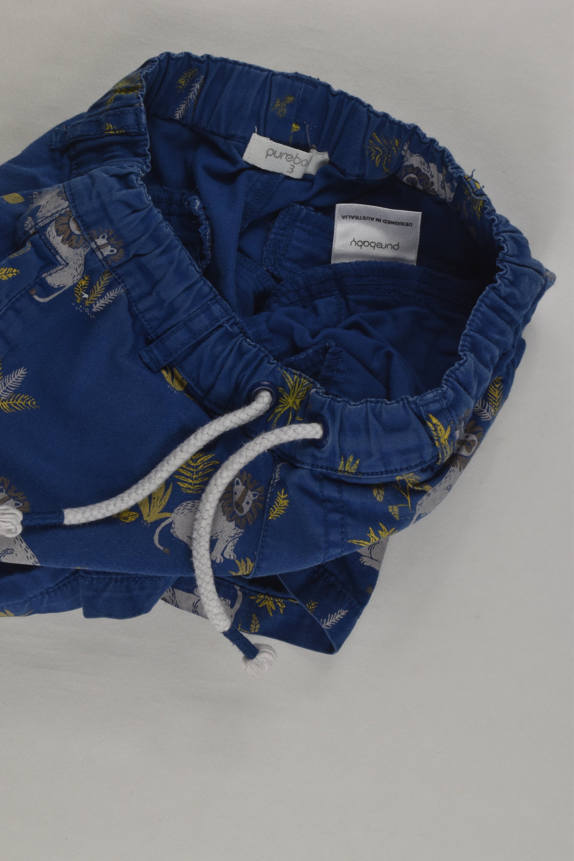 Purebaby Size 3 Lion Shorts